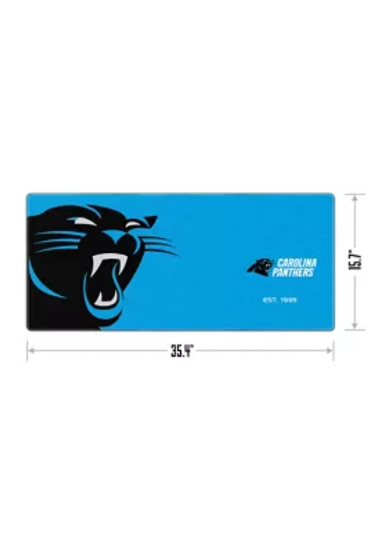 YouTheFan NFL Carolina Panthers Logo Series Desk Pad