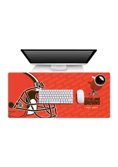 YouTheFan NFL Cleveland Browns Logo Series Desk Pad