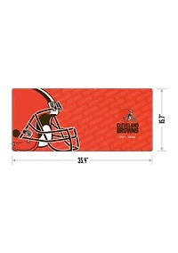 YouTheFan NFL Cleveland Browns Logo Series Desk Pad