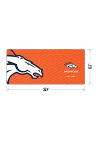 YouTheFan NFL Denver Broncos Logo Series Desk Pad