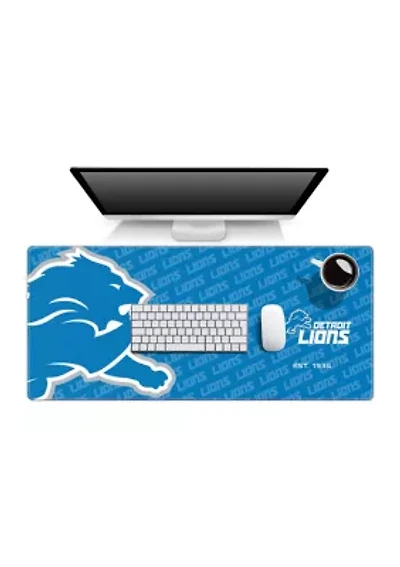 YouTheFan NFL Detroit Lions Logo Series Desk Pad