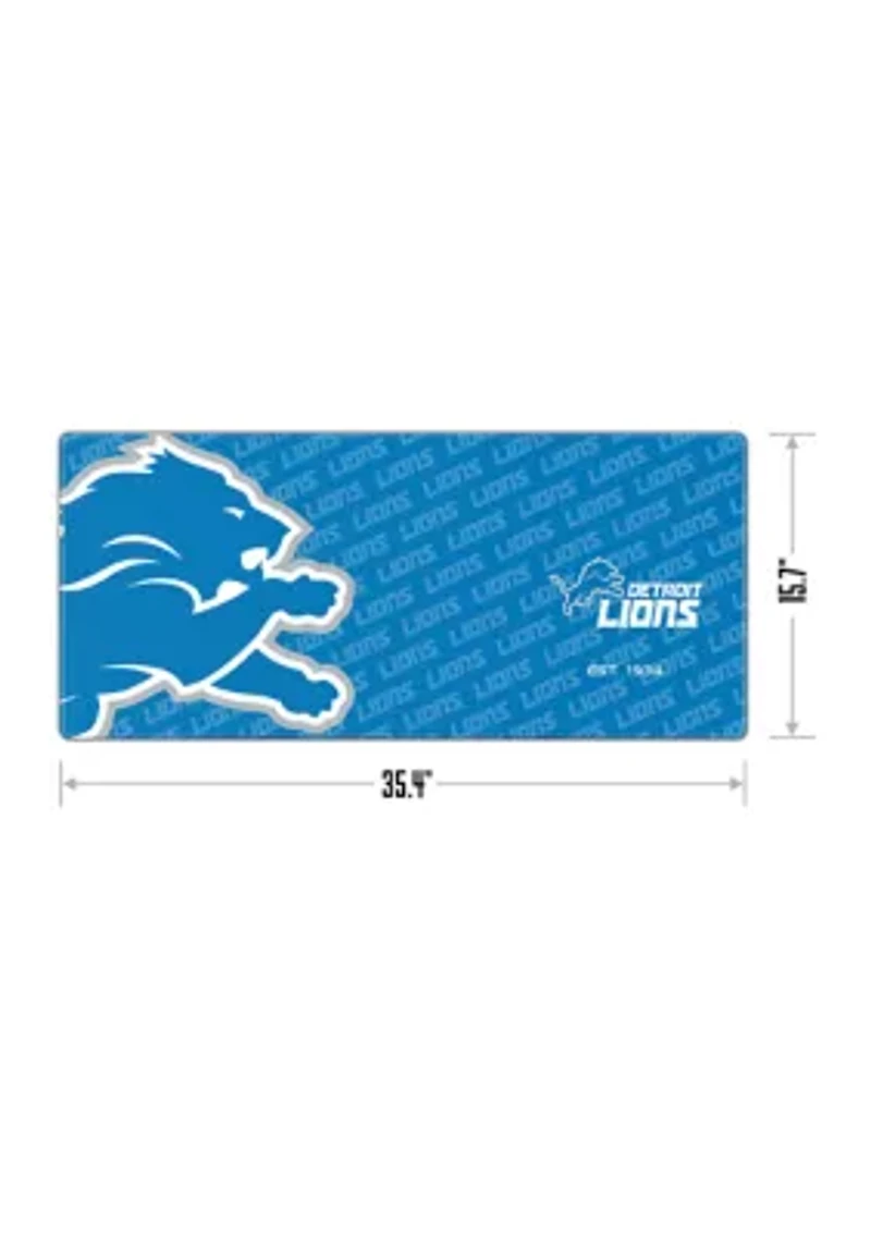 YouTheFan NFL Detroit Lions Logo Series Desk Pad
