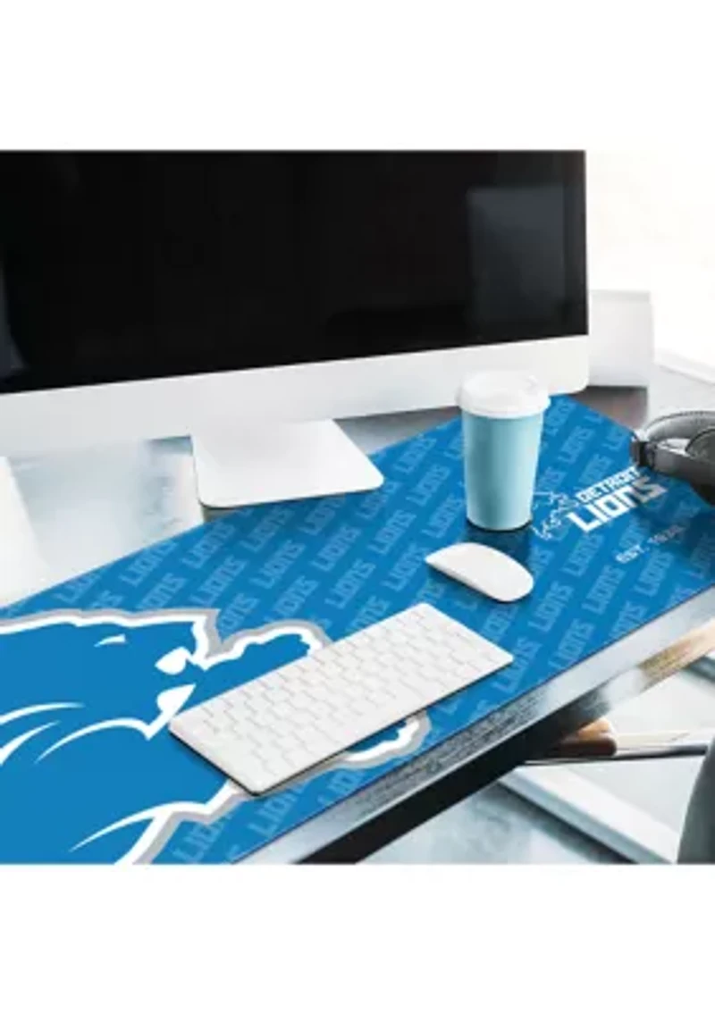 YouTheFan NFL Detroit Lions Logo Series Desk Pad