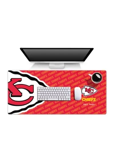 YouTheFan NFL Kansas City Chiefs Logo Series Desk Pad
