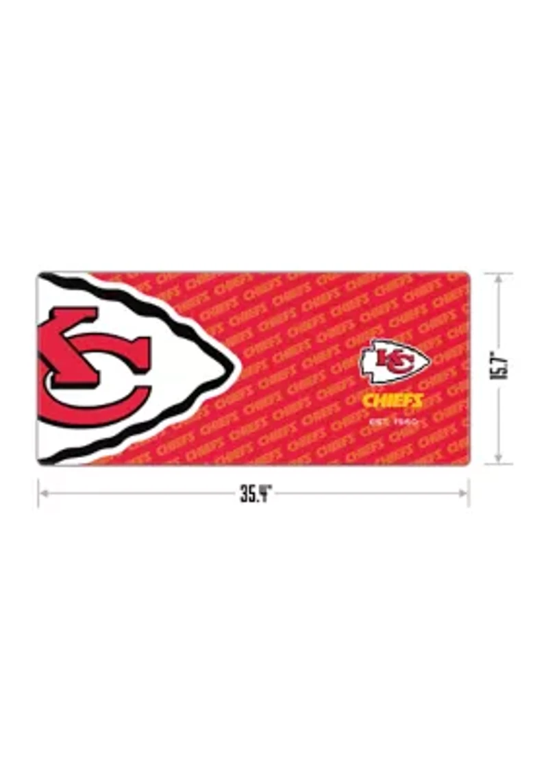 YouTheFan NFL Kansas City Chiefs Logo Series Desk Pad
