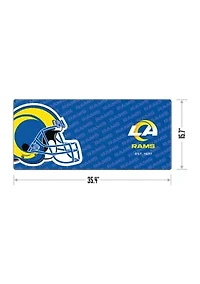 YouTheFan NFL Los Angeles Rams Logo Series Desk Pad