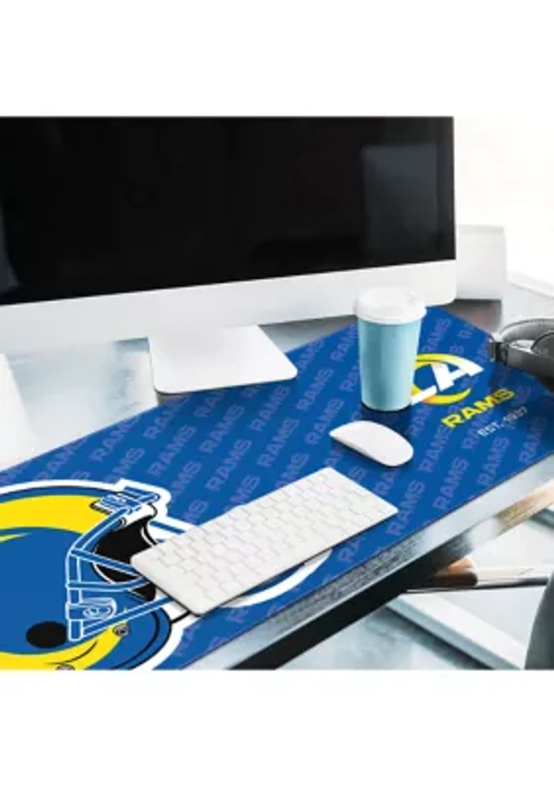 YouTheFan NFL Los Angeles Rams Logo Series Desk Pad