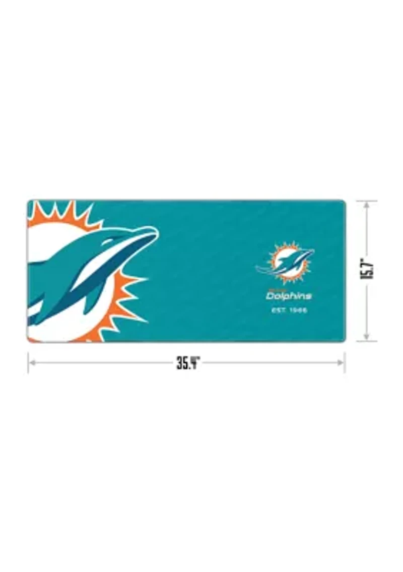 YouTheFan NFL Miami Dolphins Logo Series Desk Pad