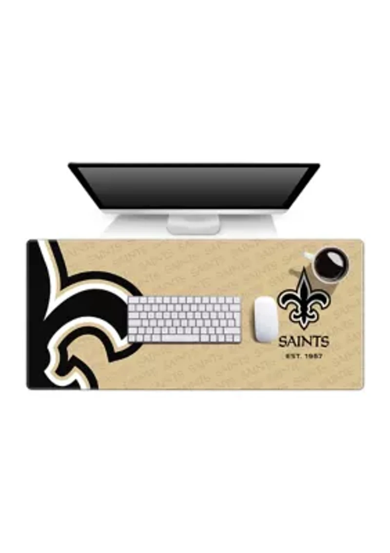YouTheFan NFL New Orleans Saints Logo Series Desk Pad