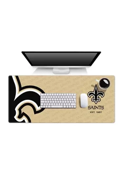 YouTheFan NFL New Orleans Saints Logo Series Desk Pad