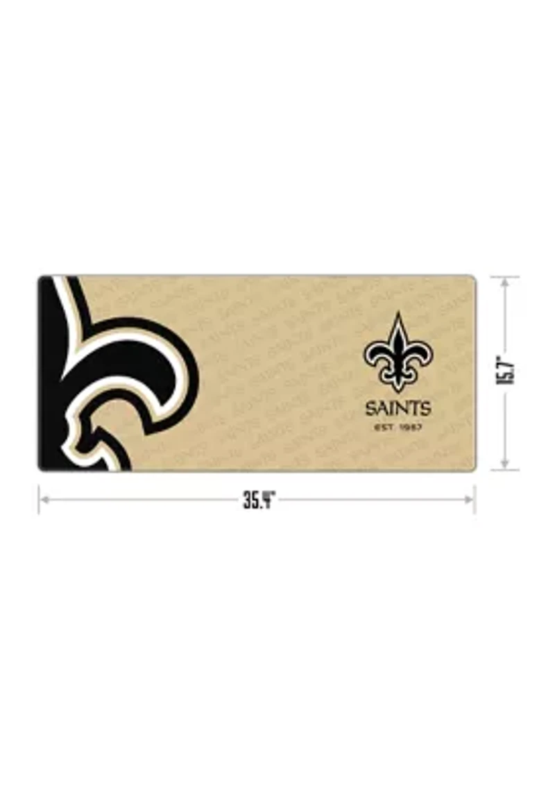 YouTheFan NFL New Orleans Saints Logo Series Desk Pad