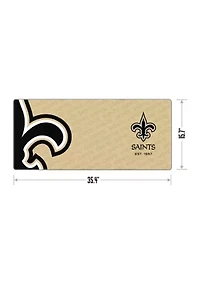 YouTheFan NFL New Orleans Saints Logo Series Desk Pad