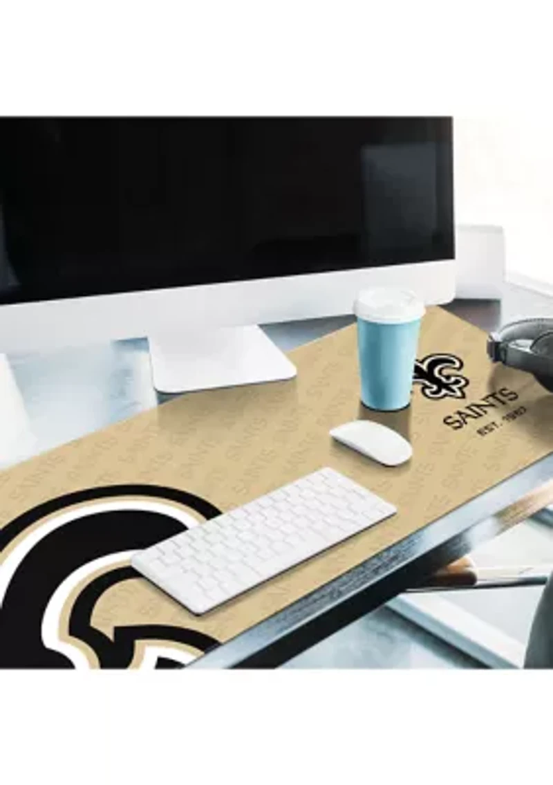 YouTheFan NFL New Orleans Saints Logo Series Desk Pad