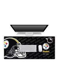 YouTheFan NFL Pittsburgh Steelers Logo Series Desk Pad