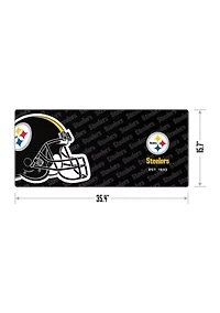 YouTheFan NFL Pittsburgh Steelers Logo Series Desk Pad