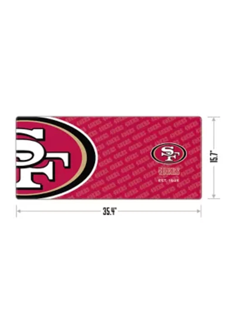 YouTheFan NFL San Francisco 49ers Logo Series Desk Pad