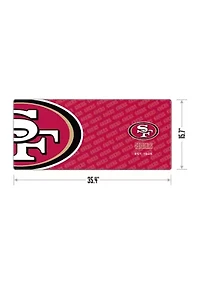 YouTheFan NFL San Francisco 49ers Logo Series Desk Pad