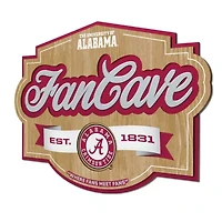 YouTheFan NCAA Alabama Crimson Tide Fan Cave Sign