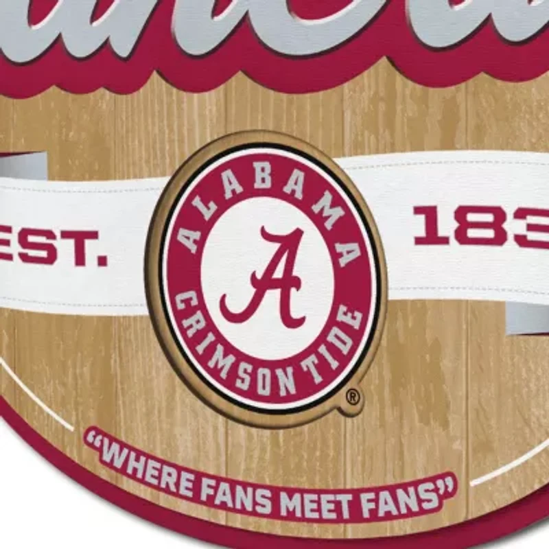YouTheFan NCAA Alabama Crimson Tide Fan Cave Sign