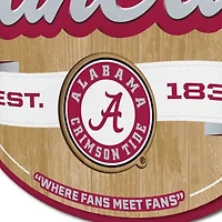 YouTheFan NCAA Alabama Crimson Tide Fan Cave Sign
