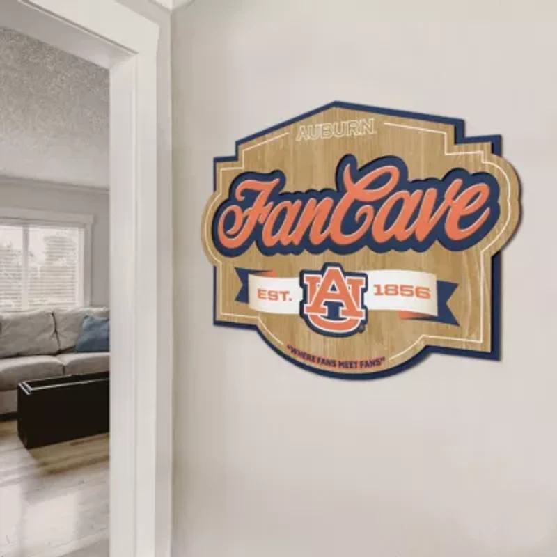 YouTheFan NCAA Auburn Tigers Fan Cave Sign