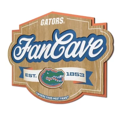 YouTheFan NCAA Florida Gators Fan Cave Sign