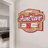 YouTheFan NCAA Nebraska Cornhuskers Fan Cave Sign