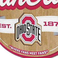 YouTheFan NCAA Ohio State Buckeyes Fan Cave Sign