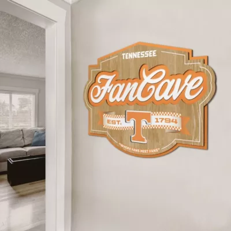 YouTheFan NCAA Tennessee Volunteers Fan Cave Sign
