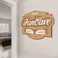 YouTheFan NCAA Texas Longhorns Fan Cave Sign