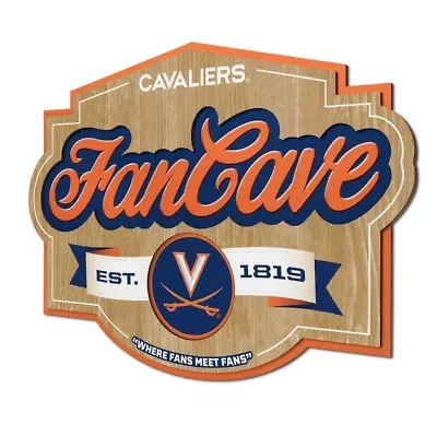 YouTheFan NCAA Virginia Cavaliers Fan Cave Sign