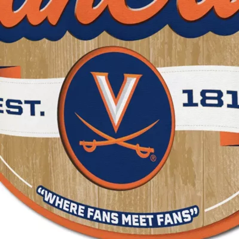 YouTheFan NCAA Virginia Cavaliers Fan Cave Sign