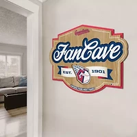 Cleveland Indians YouTheFan MLB Cleveland Guardians Fan Cave Sign