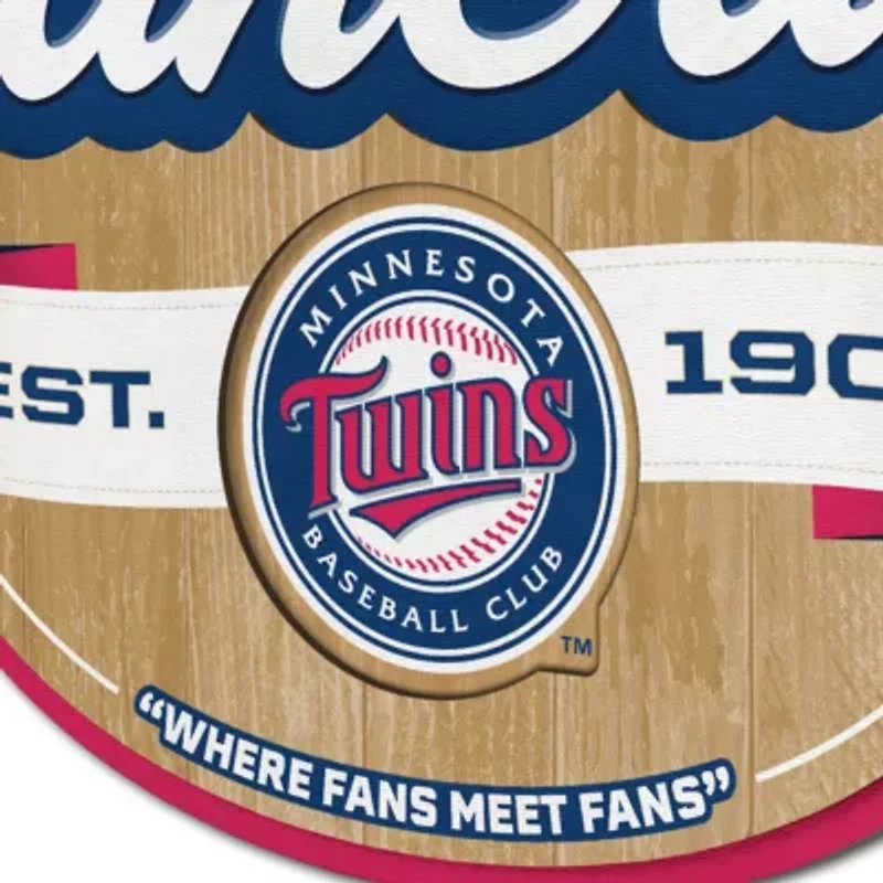 YouTheFan MLB Minnesota Twins Fan Cave Sign