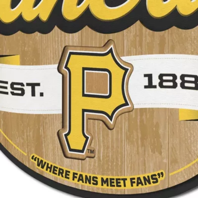 YouTheFan MLB Pittsburgh Pirates Fan Cave Sign