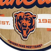 YouTheFan NFL Chicago Bears Fan Cave Sign