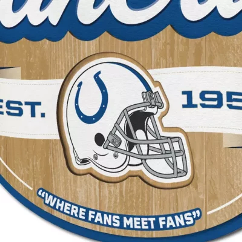 YouTheFan NFL Indianapolis Colts Fan Cave Sign