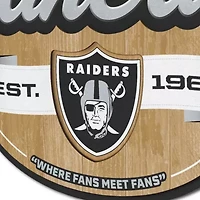 Oakland Raiders YouTheFan NFL Las Vegas Raiders Fan Cave Sign