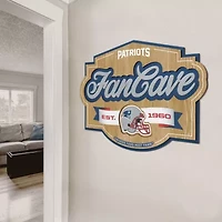 YouTheFan NFL New England Patriots Fan Cave Sign