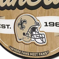 YouTheFan NFL New Orleans Saints Fan Cave Sign