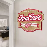 YouTheFan NHL Detroit Red Wings Fan Cave Sign