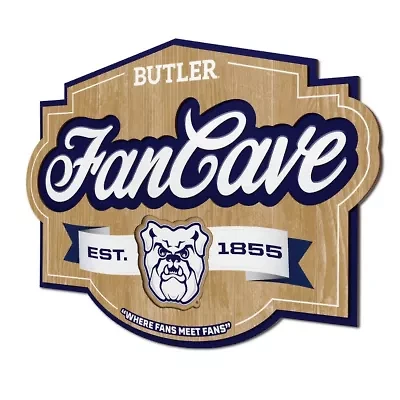 Butler University Bulldogs YouTheFan NCAA Butler Bulldogs Fan Cave Sign