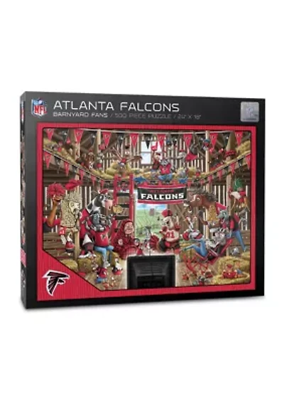YouTheFan NFL Atlanta Falcons Barnyard Fans 500pc Puzzle