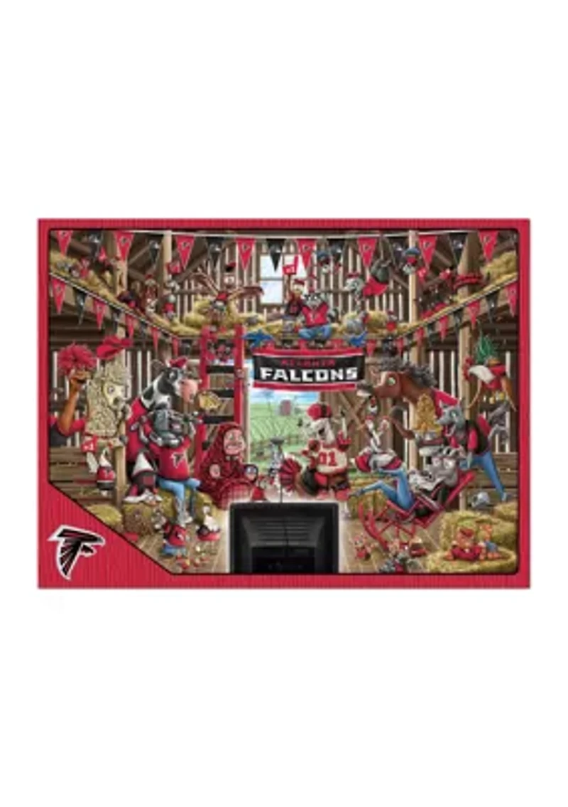 YouTheFan NFL Atlanta Falcons Barnyard Fans 500pc Puzzle