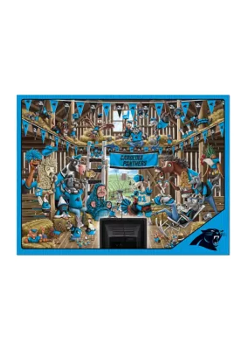 YouTheFan NFL Carolina Panthers Barnyard Fans 500pc Puzzle