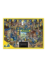 YouTheFan NFL Los Angeles Rams Barnyard Fans 500pc Puzzle