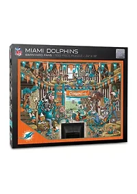 YouTheFan NFL Miami Dolphins Barnyard Fans 500pc Puzzle