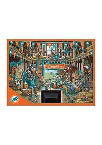 YouTheFan NFL Miami Dolphins Barnyard Fans 500pc Puzzle