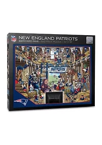 YouTheFan NFL New England Patriots Barnyard Fans 500pc Puzzle