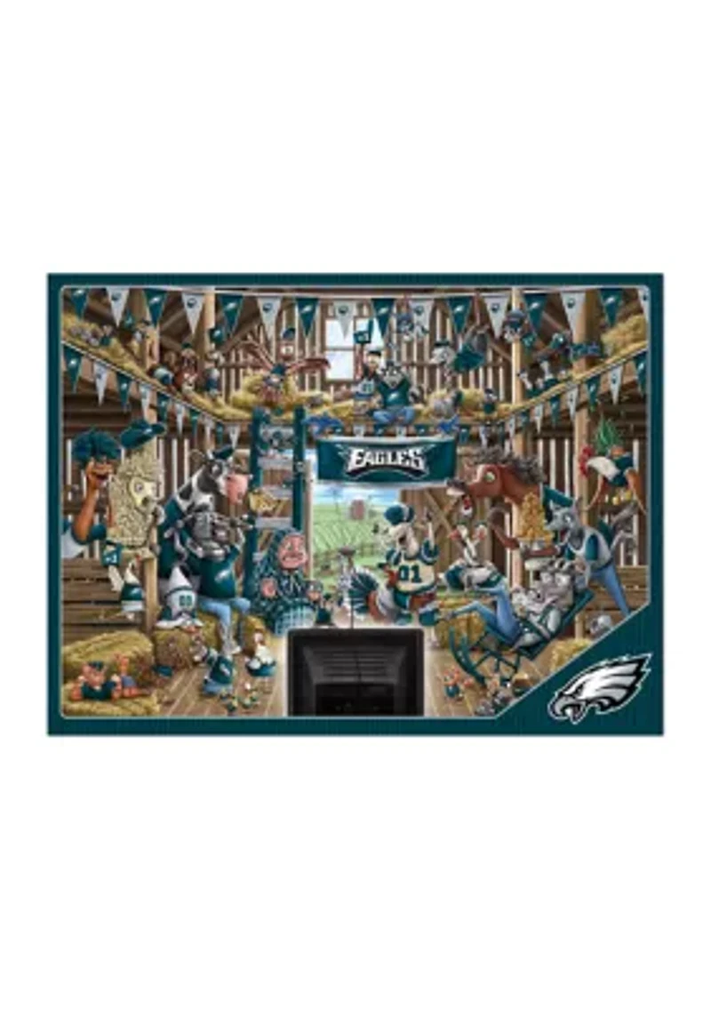 YouTheFan NFL Philadelphia Eagles Barnyard Fans 500pc Puzzle